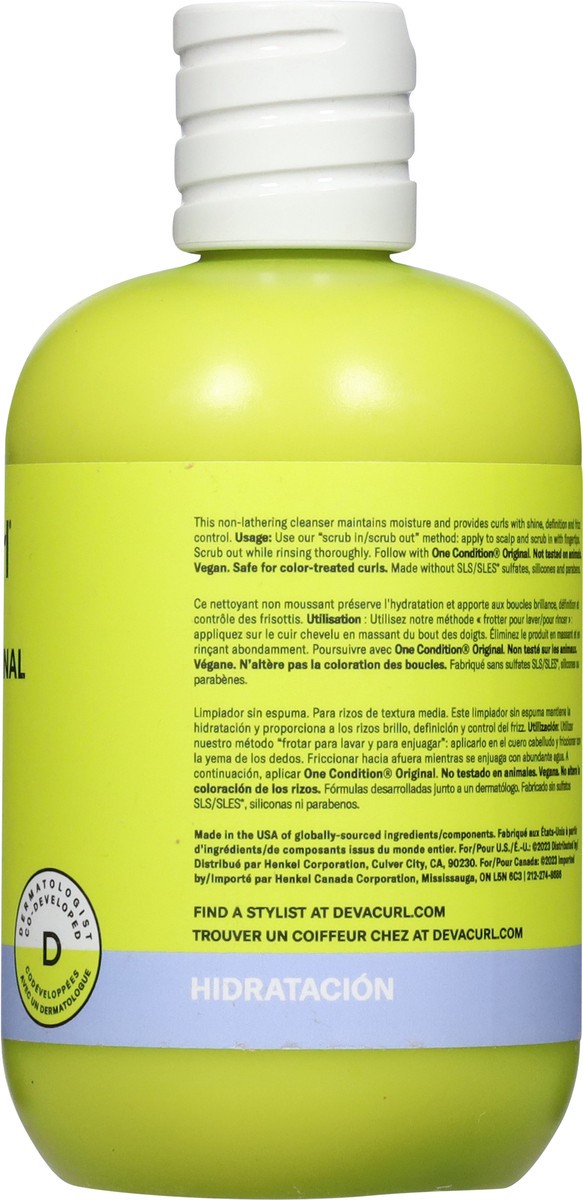 slide 2 of 12, DevaCurl No-Poo Original Moisture Hydration Cleanser 12 fl oz, 1 ct