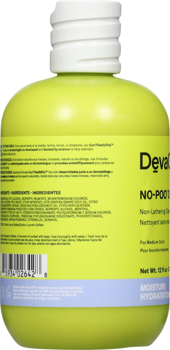 slide 11 of 12, DevaCurl No-Poo Original Moisture Hydration Cleanser 12 fl oz, 1 ct