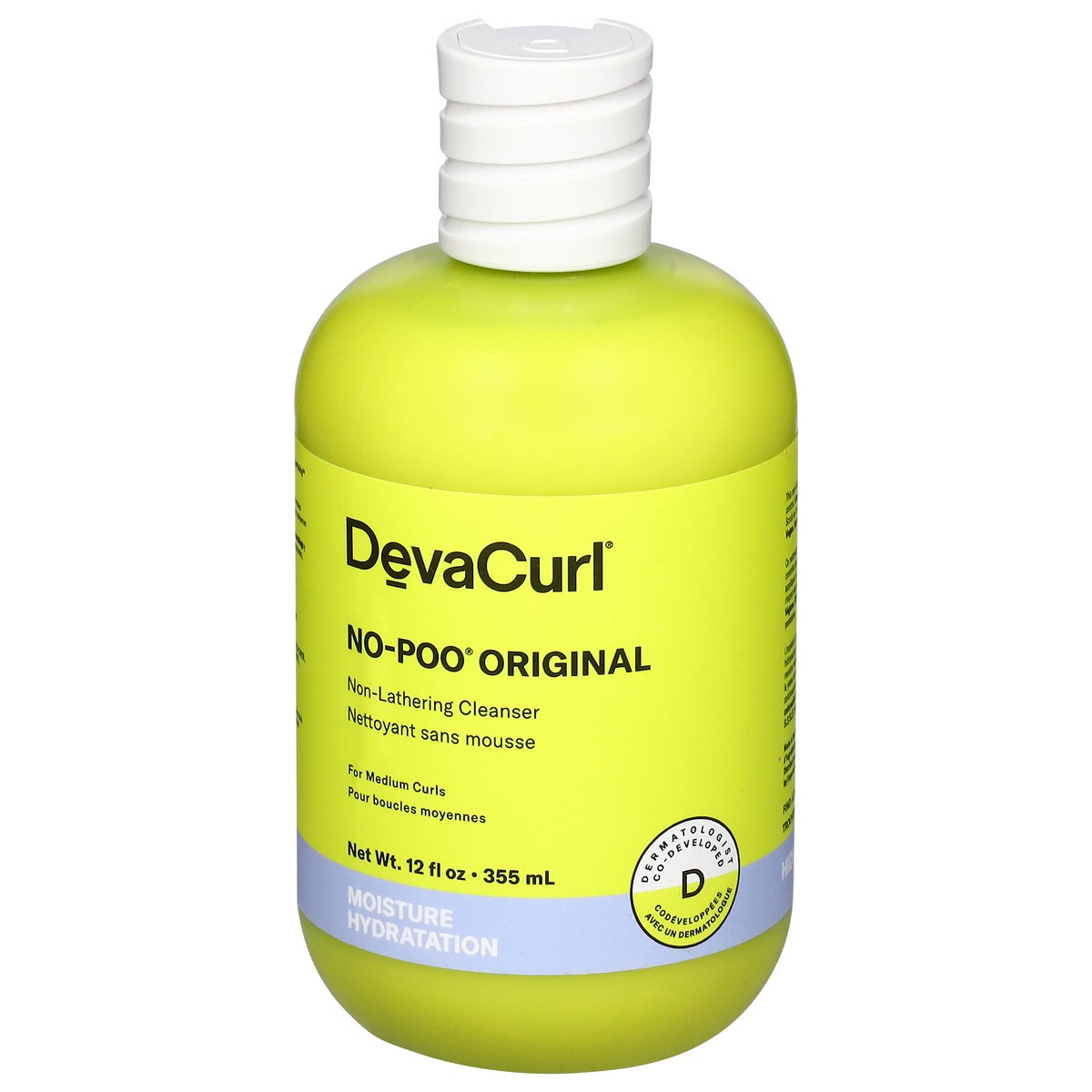 slide 8 of 12, DevaCurl No-Poo Original Moisture Hydration Cleanser 12 fl oz, 1 ct