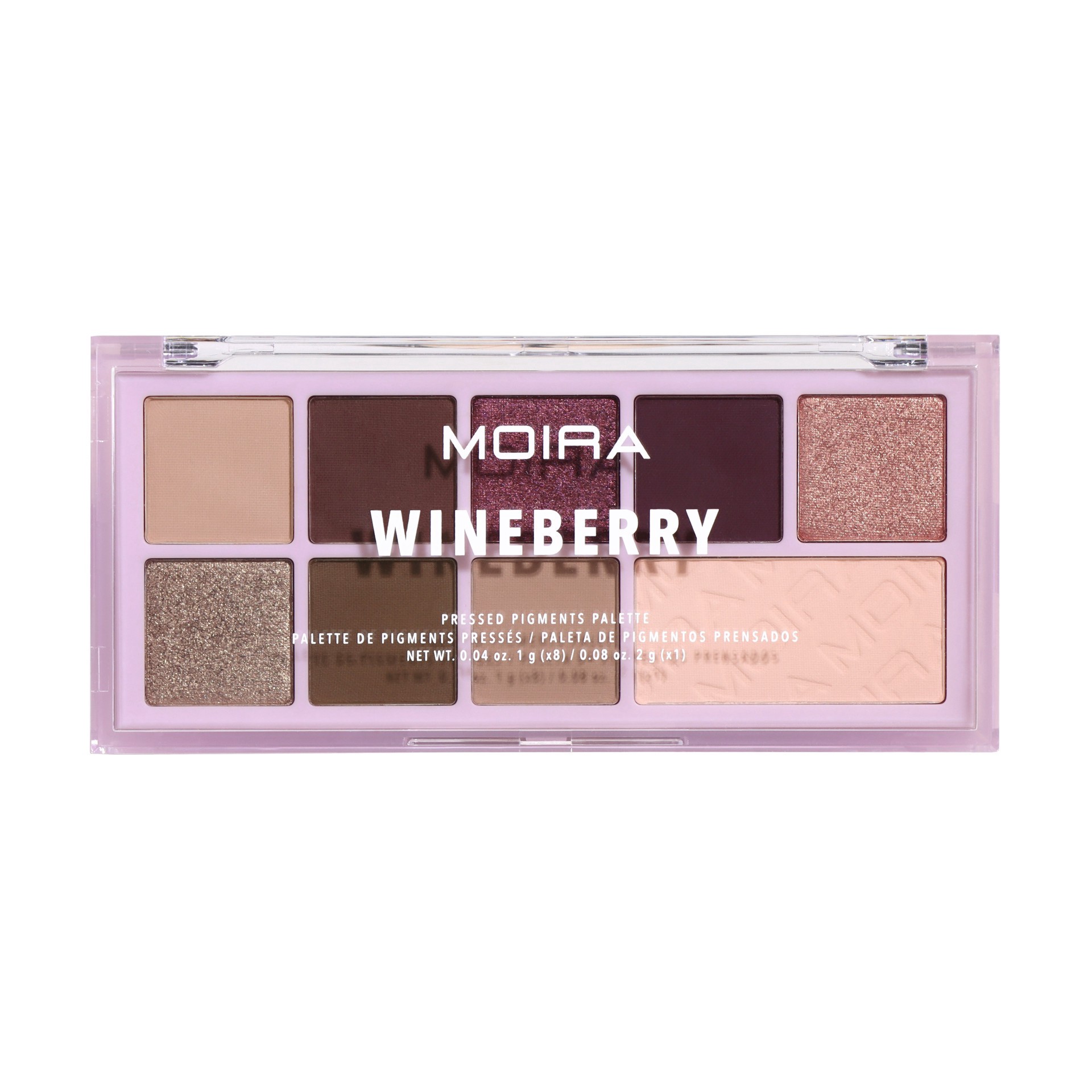 slide 1 of 1, Moira Pressed Pigments Palette - Wineberry, 1 ct
