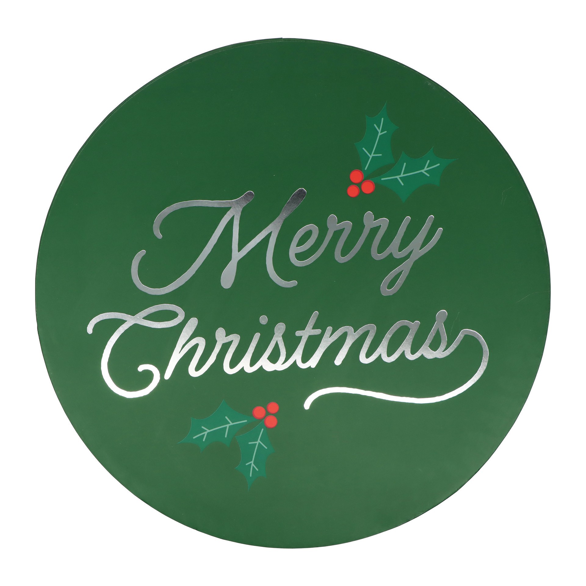 slide 2 of 3, Large Merry Christmas Gift Box By Ashland, 5.51 in x 5.51 in x 4.48 in