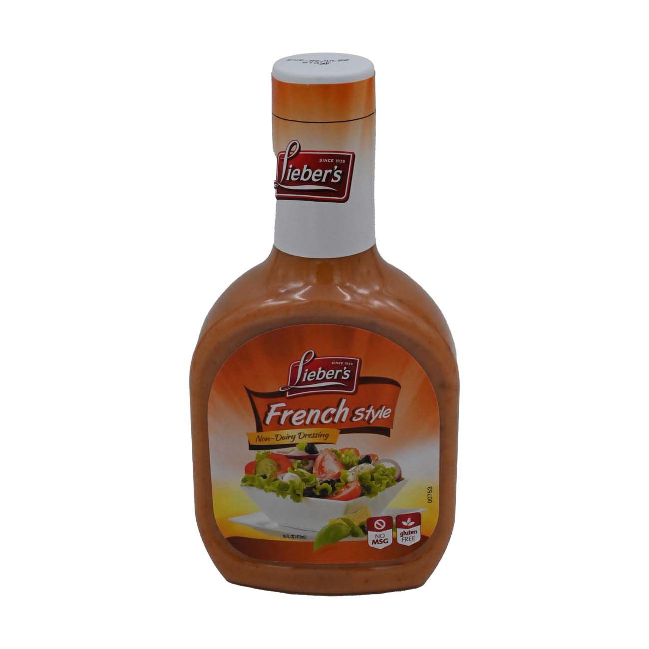 slide 1 of 1, Lieber's French Salad Dressing, 16 fl oz