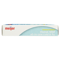 slide 23 of 29, Meijer Mucus Relief All-In-One Cold & Flu, 20 Caplets, 20 ct