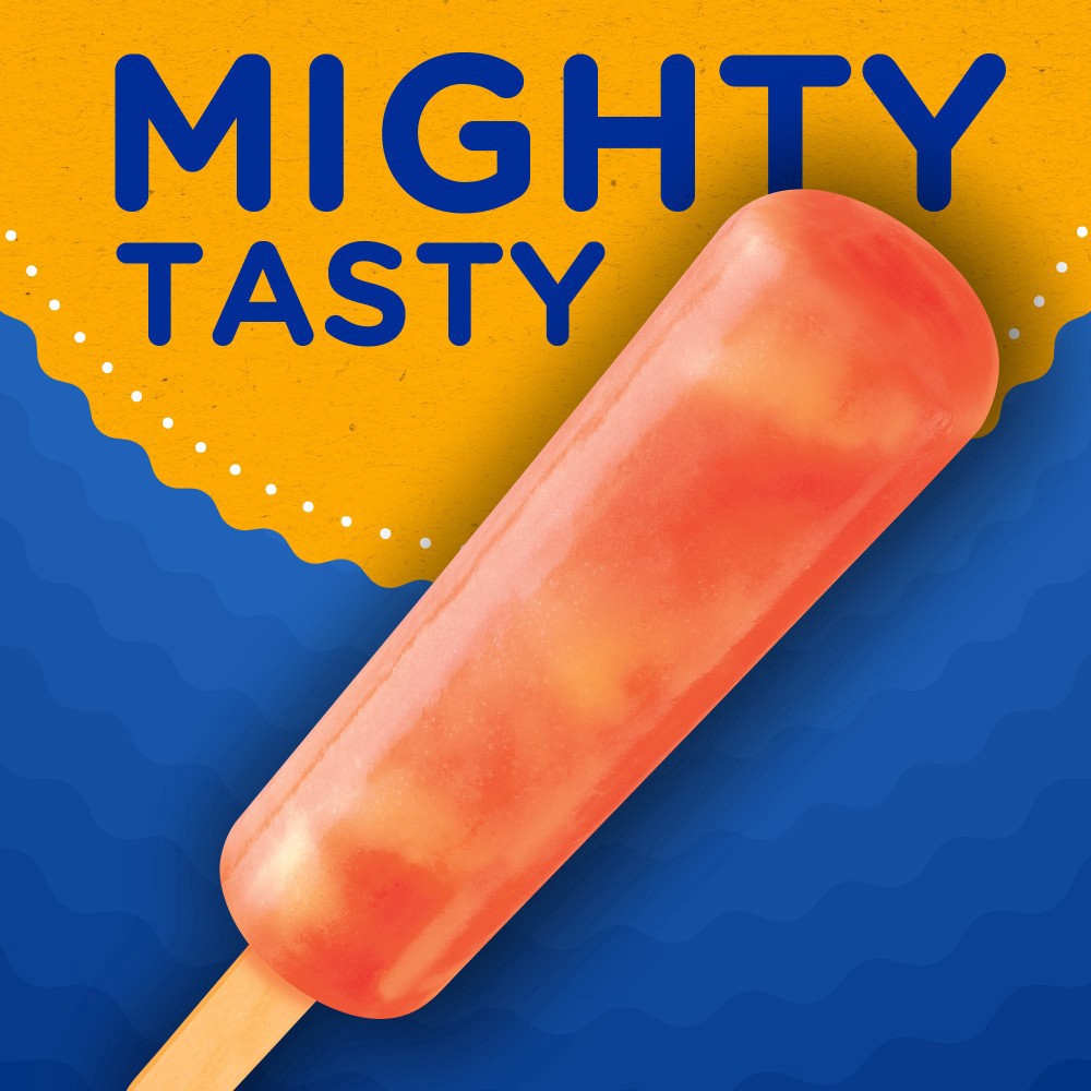 slide 5 of 6, Kroger Ice Pix Strawberry-Banana Pops, 9 ct; 3 fl oz