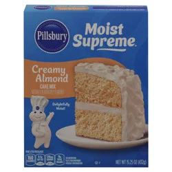 Pillsbury Moist Supreme Creamy Almond Cake Mix 15.25 oz