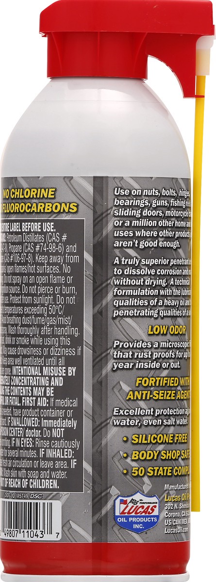 slide 9 of 11, Lucas Oil Products Penetrating Oil 11 oz, 11 oz