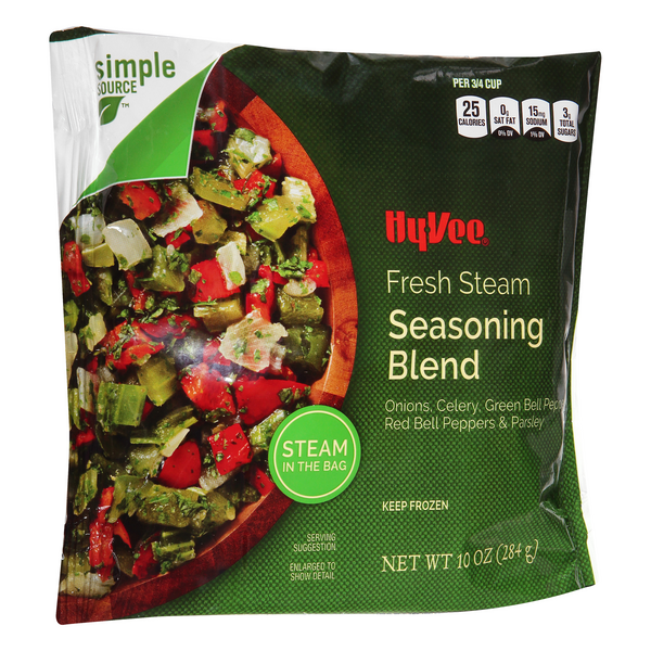 slide 1 of 1, Hy-Vee Seasoning Blend, Fresh Steam, 10 oz