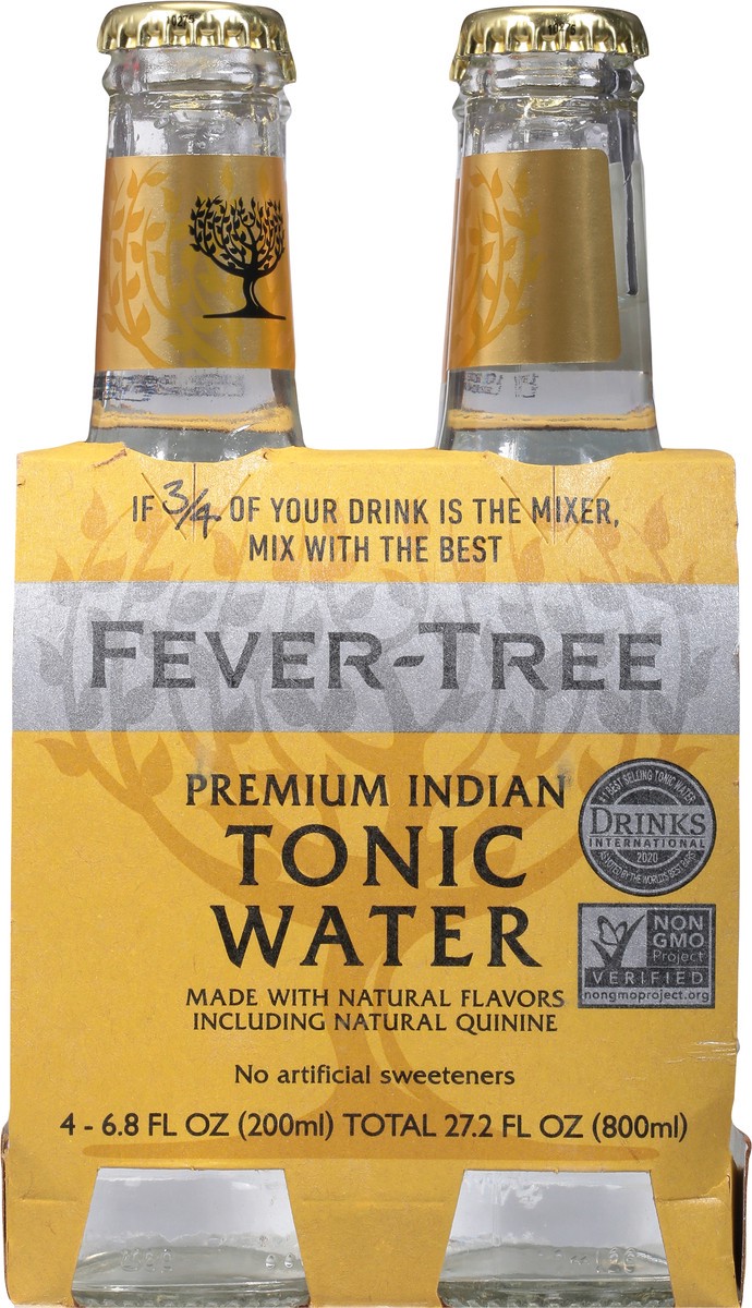 slide 9 of 9, Fever-Tree Tonic Water - 27.2 fl oz, 4 ct; 200 ml