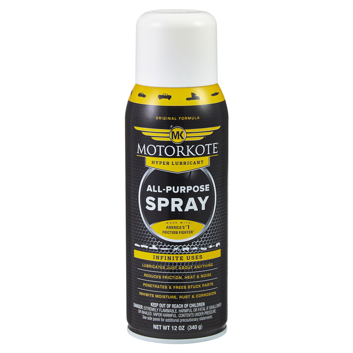 slide 1 of 5, MotorKote All Purpose Spray Lubricant, 12 oz