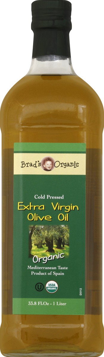 slide 2 of 2, Brad's Organic Olive Oil 33.8 oz, 33.8 oz