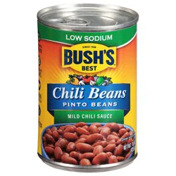 Bush''s Best Bush''s Low Sodium Pinto Beans in a Mild Chili Sauce 15 oz