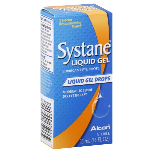 slide 1 of 1, Systane Gel Drops Lubricant Eye Drops Anytime Protection, 10 ml