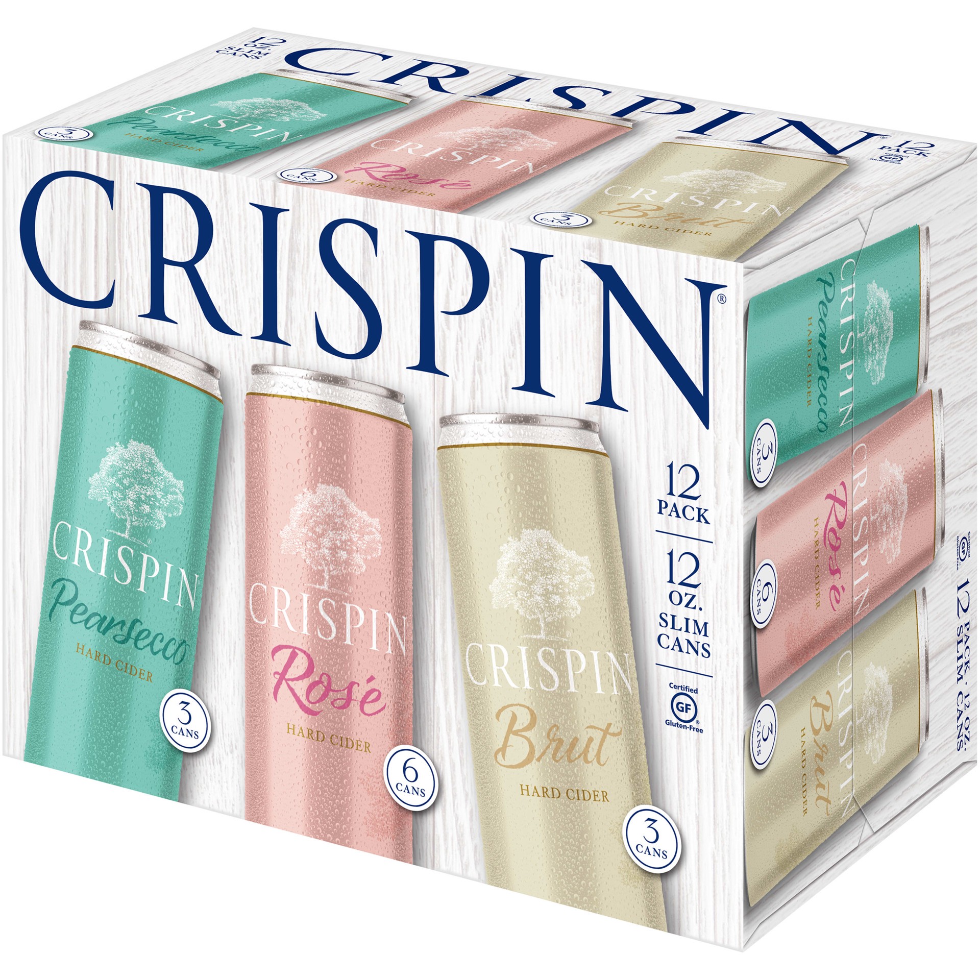 slide 2 of 4, Crispin Variety Pack, 12 ct; 12 oz