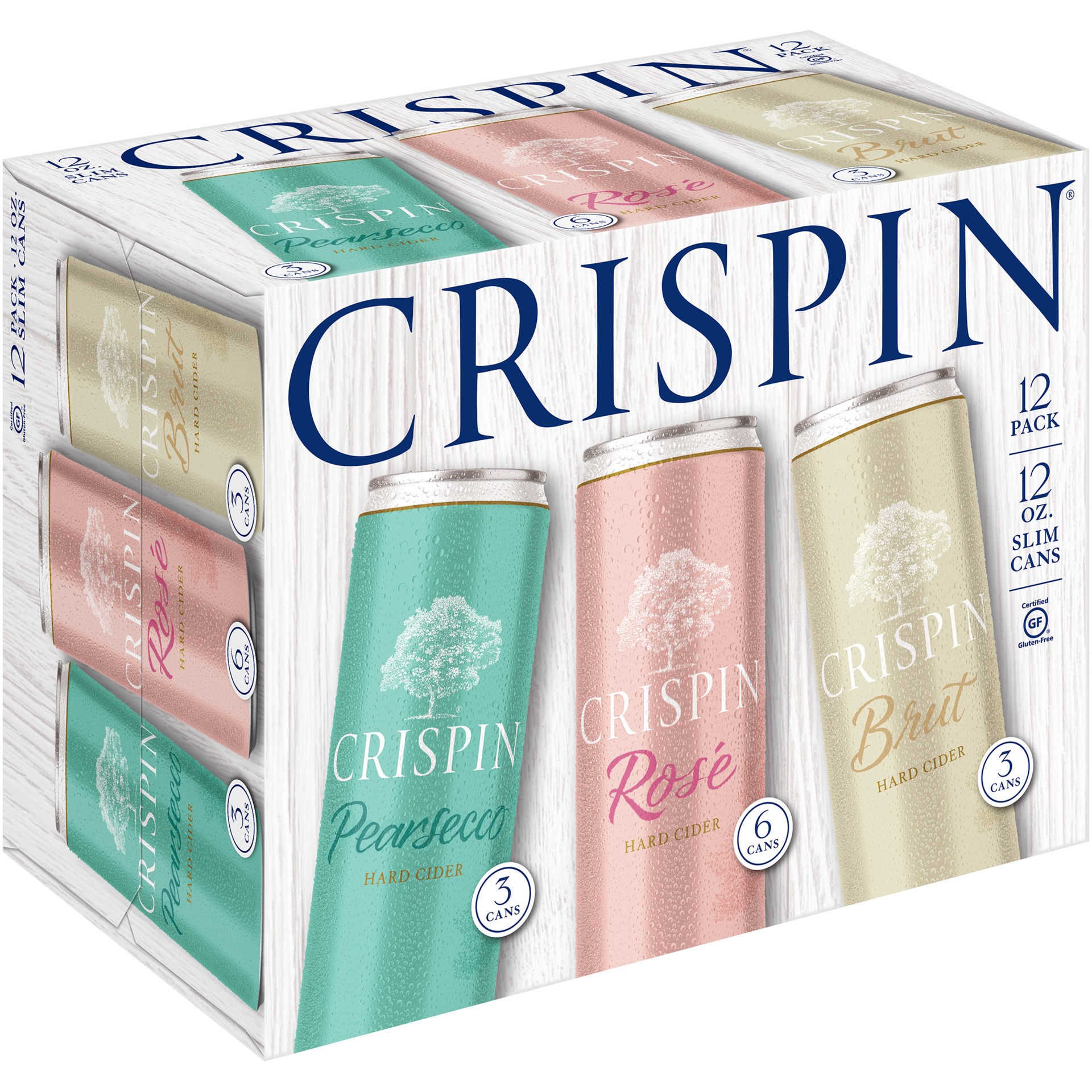 slide 1 of 4, Crispin Variety Pack, 12 ct; 12 oz