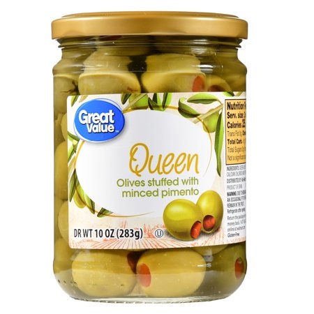 slide 1 of 1, Bella Famiglia Pimento Stuffed Queen Olives, 4.5 oz