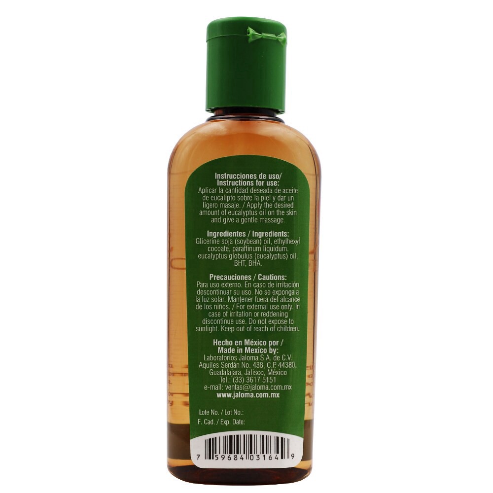 slide 2 of 2, Jaloma Eucalyptus Oil, 4 oz