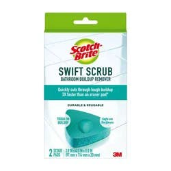 Scotch-Brite Bathroom Buildup Remover Swift Scrub 2 ea
