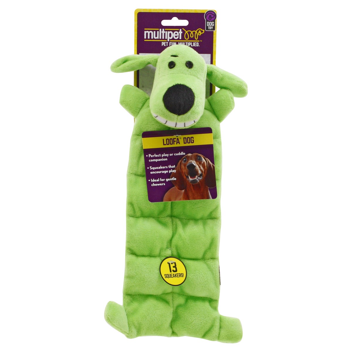 slide 5 of 11, MultiPet Toy Dog Loofah Mat 12" 1.000 Ea, 1 ct