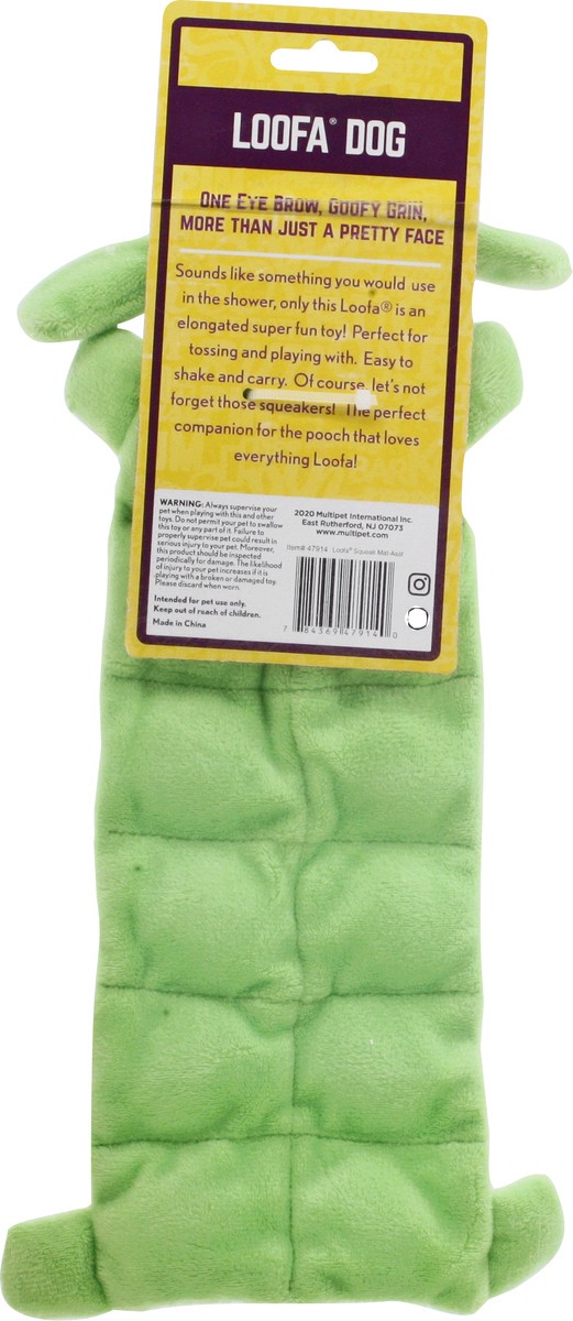 slide 10 of 11, MultiPet Toy Dog Loofah Mat 12" 1.000 Ea, 1 ct