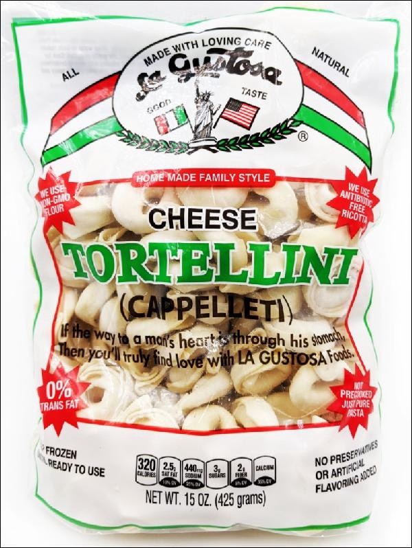 slide 1 of 1, La Gustosa Tortellini, 15 oz