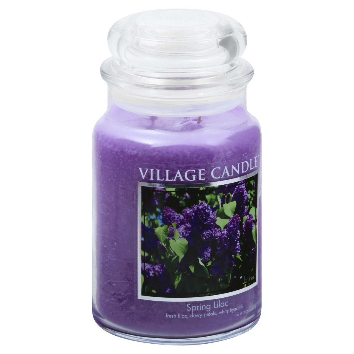 slide 6 of 11, Village Candle Lilac Spa Jar Candle, 26 oz