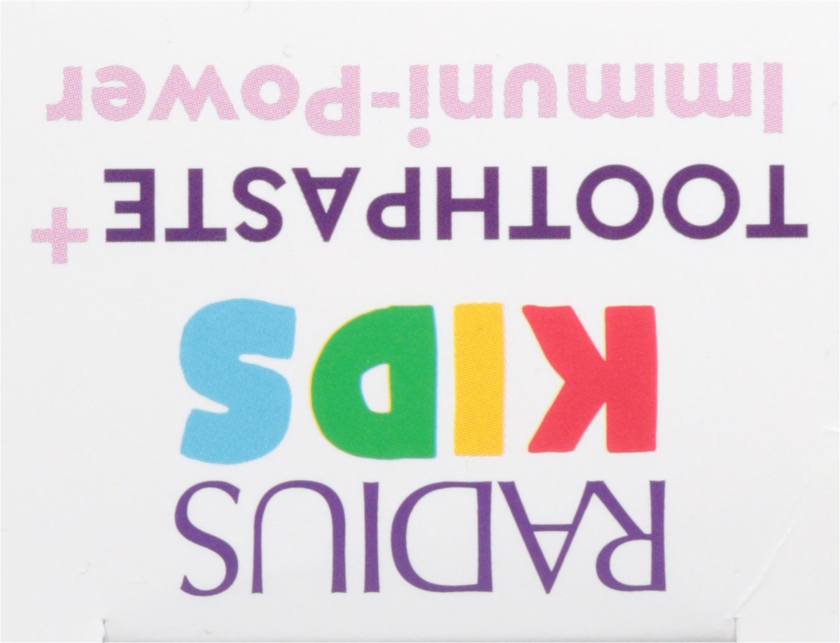 slide 2 of 13, Radius Kids Immunity Toothpaste, 2.5 oz