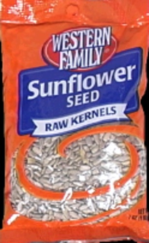 slide 1 of 1, Western Family Sunflowr Kern Raw, 7 oz