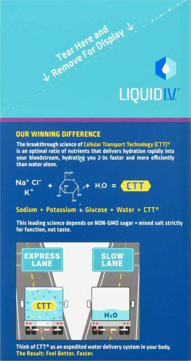 slide 10 of 14, Liquid I.V. Hydration Multiplier Acai Berry Electrolyte Drink Mix 8 Stick Packs 8 ea, 0.56 oz