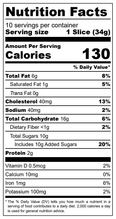 slide 3 of 4, Katz Marble Loaf, 12 oz