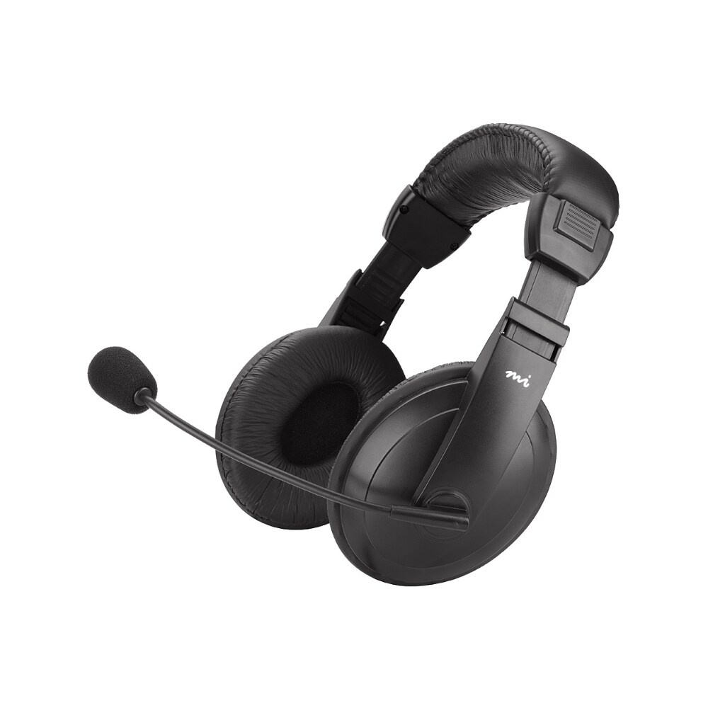 slide 1 of 1, Digital Innovations Padded Multimedia Headset - Black, 1 ct