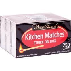 Best Choice Kitchen Matches Strike On Box