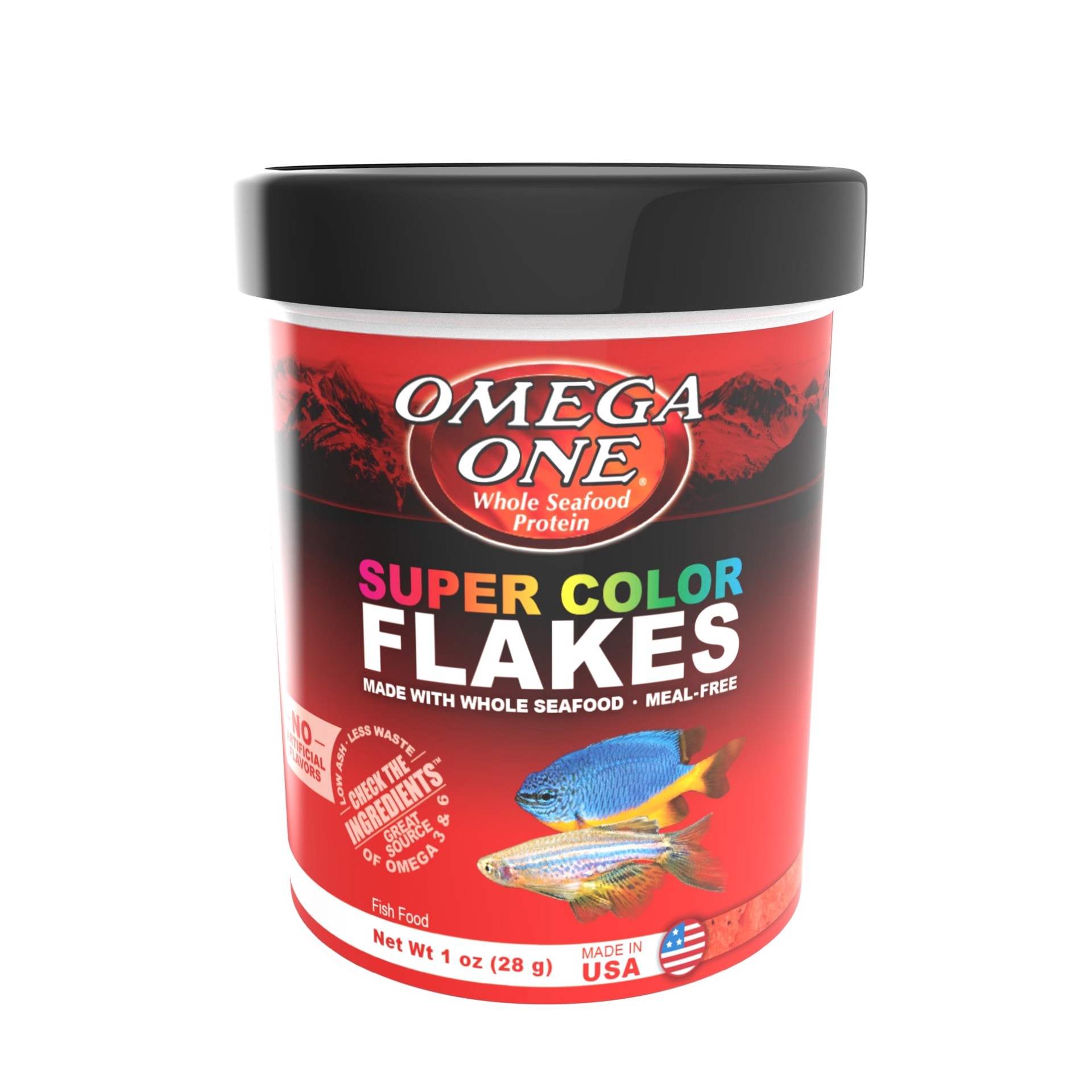 slide 1 of 1, Omega One Super Color Flakes, 1 oz