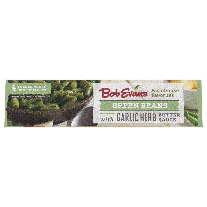 slide 3 of 5, Bob Evans Farmhouse Favorites Green Beans with Garlic Herb Butter Sauce 16 oz, 16 oz