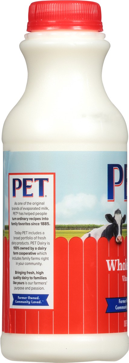 slide 7 of 13, PET Dairy Dairy Whole Milk with Vitamin D, Whole Milk Pint - 1 Bottle, 16 oz