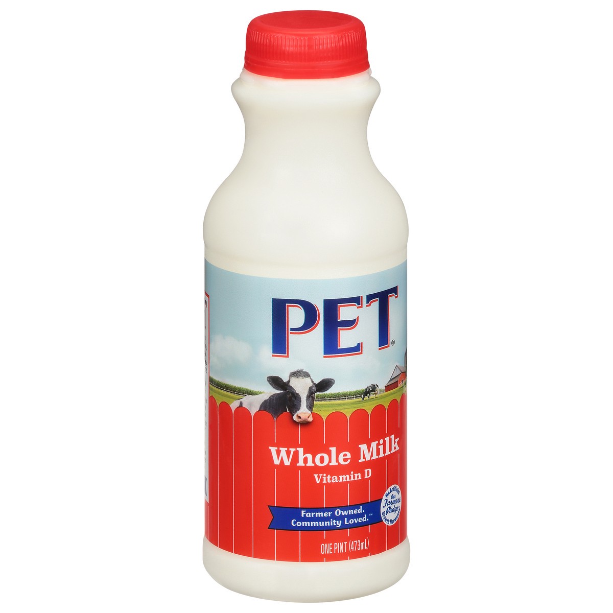 slide 9 of 13, PET Dairy Dairy Whole Milk with Vitamin D, Whole Milk Pint - 1 Bottle, 16 oz