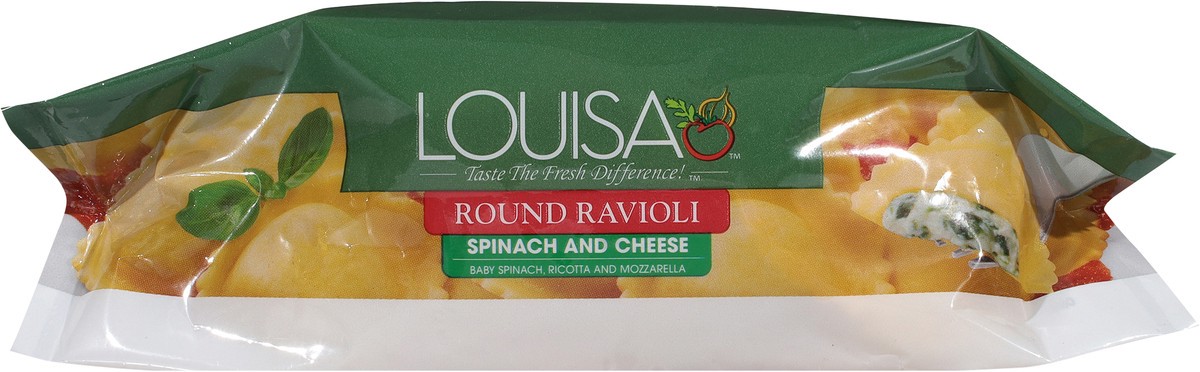 slide 9 of 9, Louisa Round Spinach and Cheese Ravioli 18 oz, 18 oz