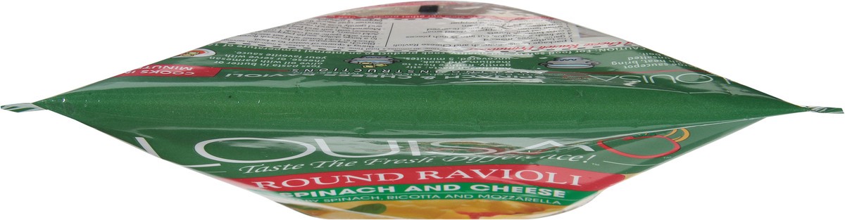 slide 7 of 9, Louisa Round Spinach and Cheese Ravioli 18 oz, 18 oz