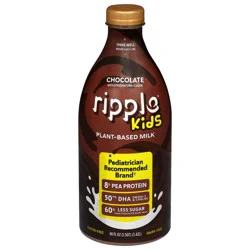 Ripple Kids Plant-Based Chocolate Milk - 48 fl oz