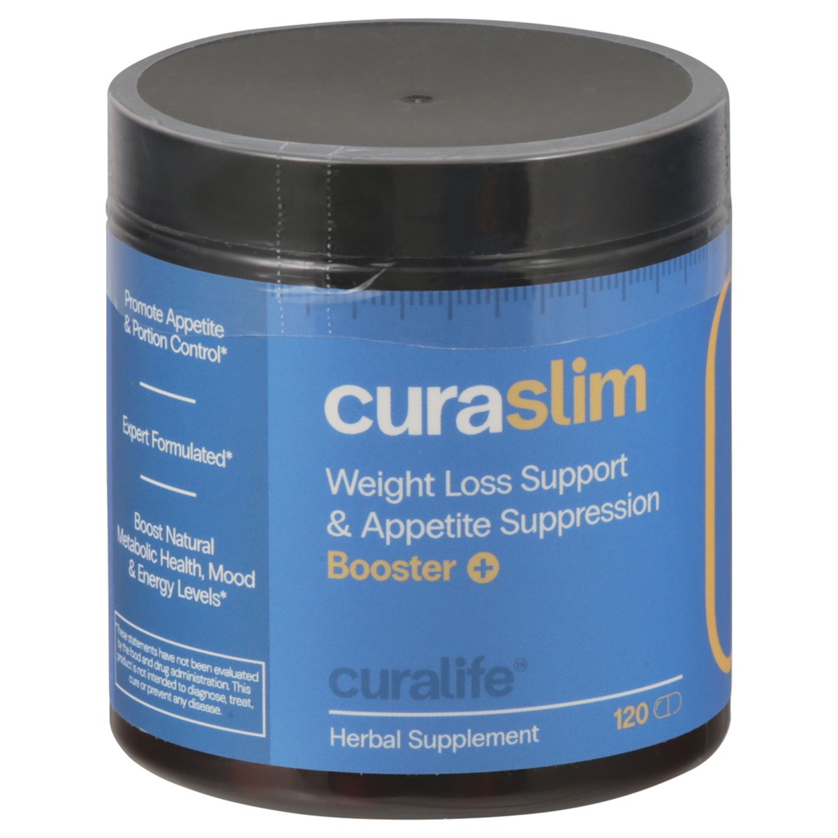 slide 3 of 4, Curalife Curaslime Weight Loss Support & Appetite Suppression Booster 120 Capsules, 120 ct