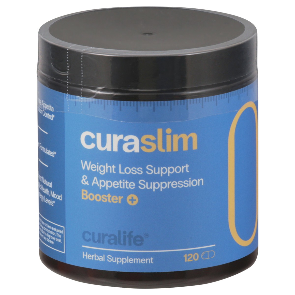 slide 1 of 4, Curalife Curaslime Weight Loss Support & Appetite Suppression Booster 120 Capsules, 120 ct