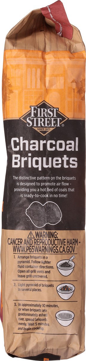 slide 8 of 11, First Street Charcoal Briquets, 15.4 lb