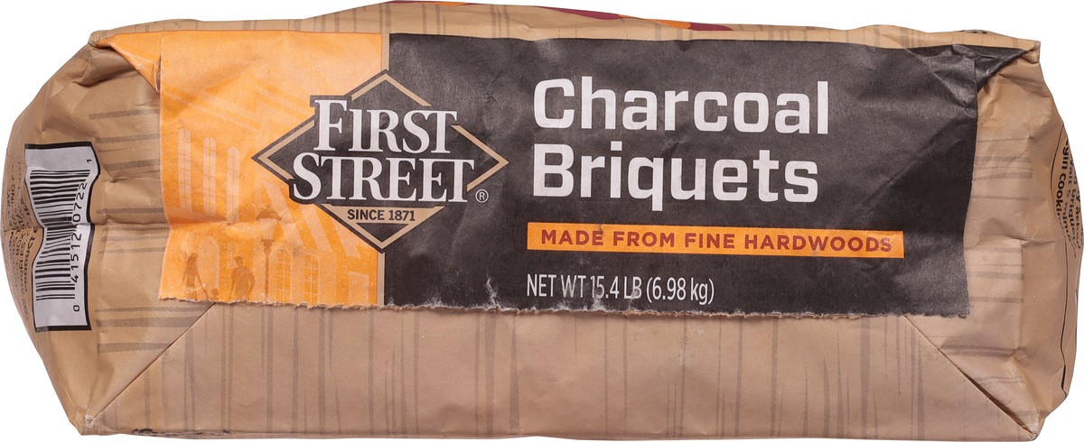 slide 10 of 11, First Street Charcoal Briquets, 15.4 lb