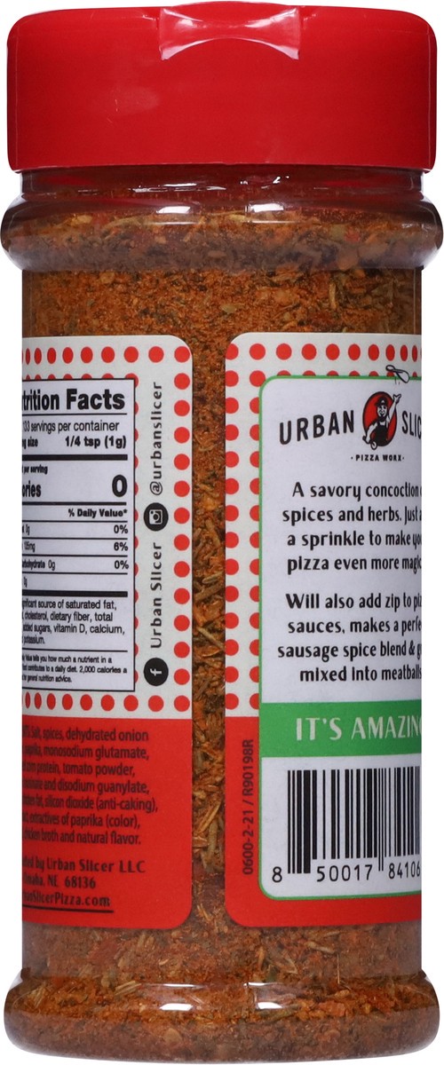 slide 9 of 9, Urban Slicer Pizza Mojo Red Seasoning 4.7 oz, 4.7 oz