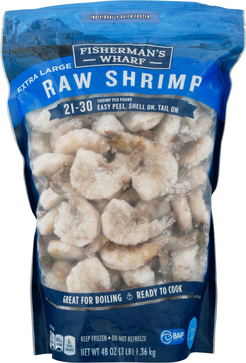 slide 13 of 14, Fisherman's Wharf Extra Large Raw Shrimp 48 oz, 48 oz