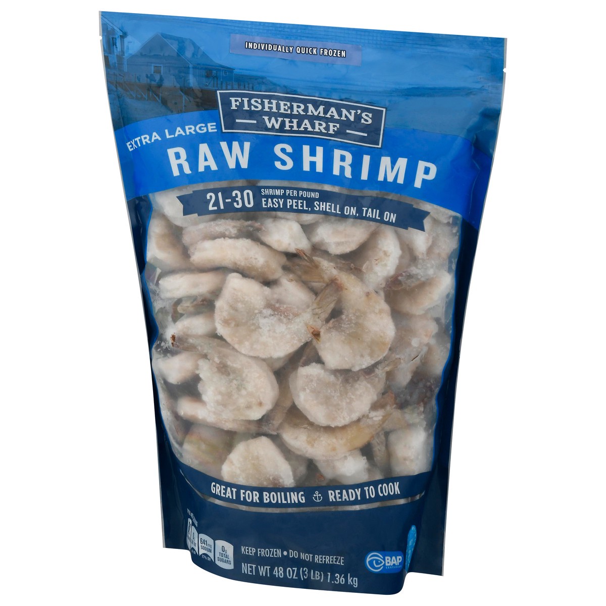 slide 12 of 14, Fisherman's Wharf Extra Large Raw Shrimp 48 oz, 48 oz