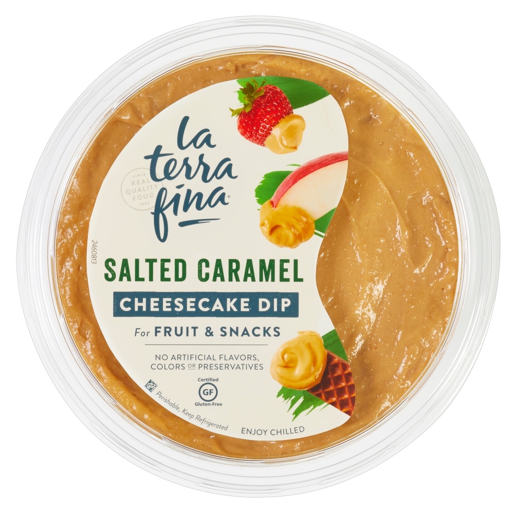 slide 1 of 1, La Terra Fina Salted Caramel Dessert Dip, 10 oz