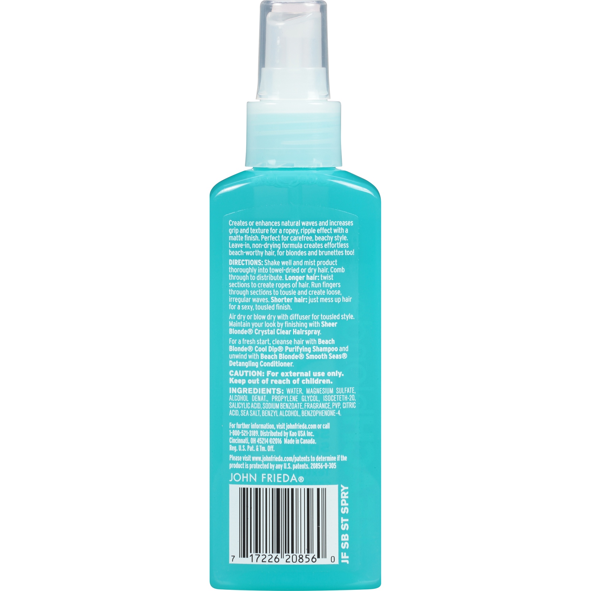 John Frieda Beach Blonde Sea Waves Sea Salt Spray 5 fl oz Shipt