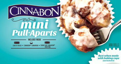 slide 1 of 1, Cinnabon Mini Pull-Aparts Rolls, 16.3 oz