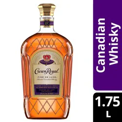 Crown Royal Fine De Luxe Blended Canadian Whisky, 1.75 L