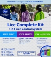 slide 1 of 1, Kroger Complete 1-2-3 Lice Control System, 1 ct